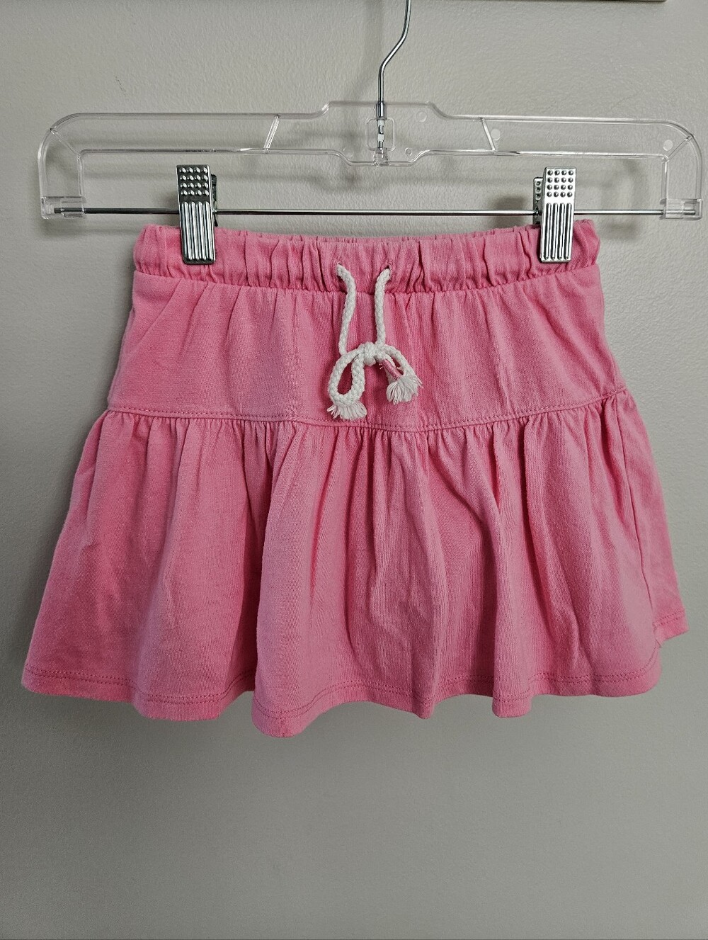 Cat & Jack | Pink Tiered Skirt with White Drawstring